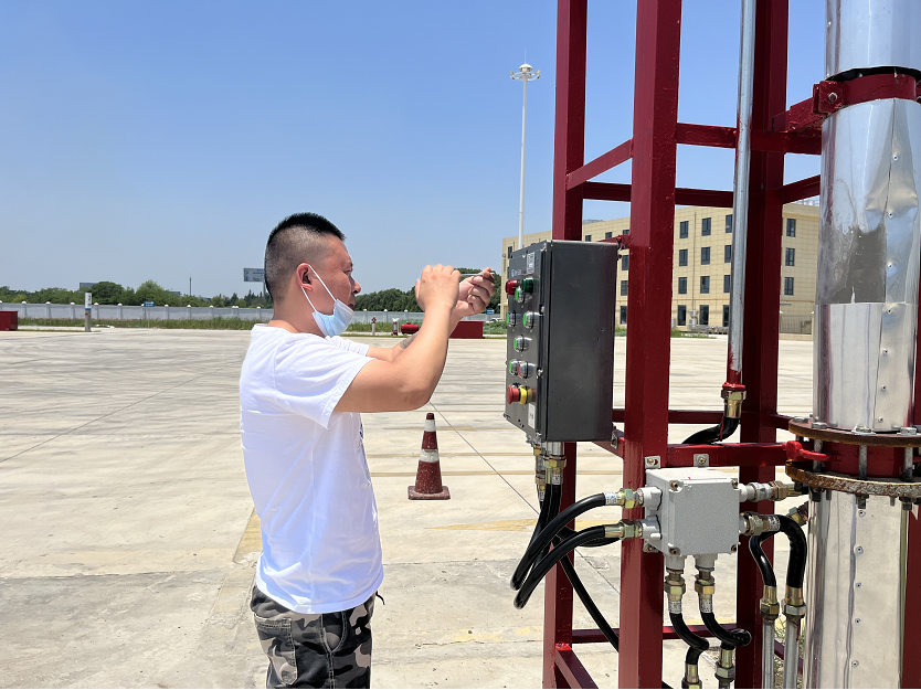 南通阳鸿石化危险化学品运输车辆停车场消防水炮项目