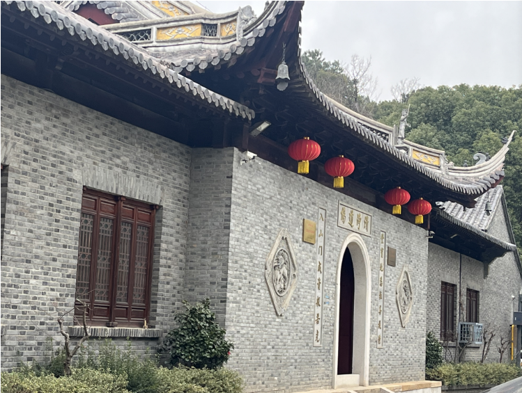 无锡太平禅院云盾智能消防水炮调试完成