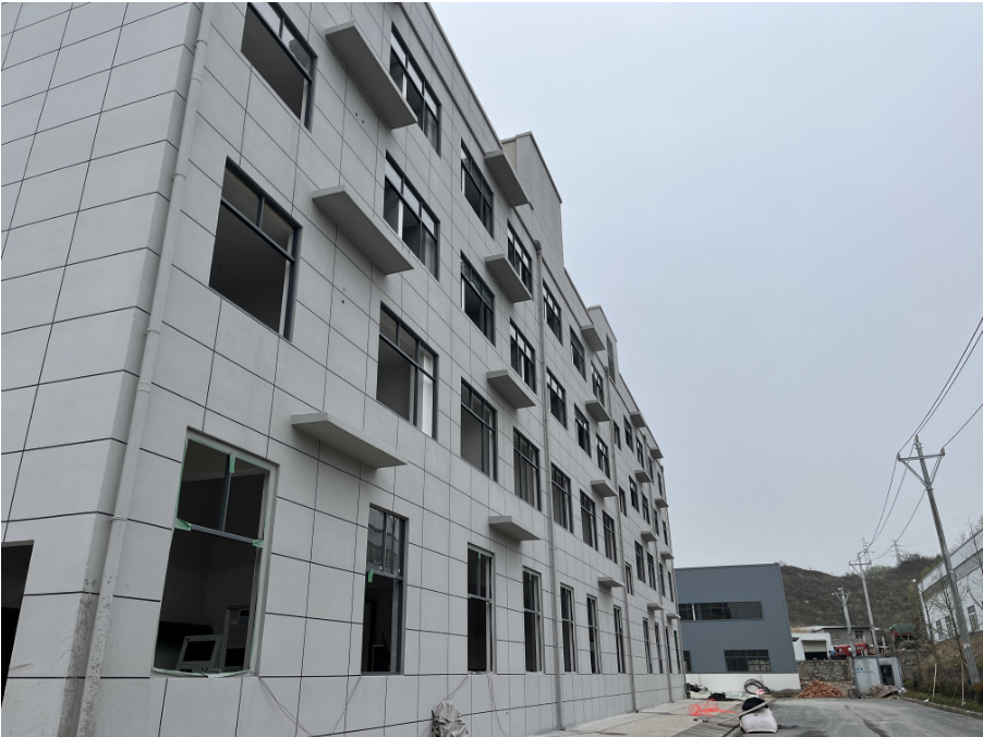 湖北南天无纺布项目云盾智能消防水炮调试完成