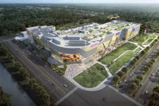 永旺梦乐城杭州钱塘新区项目自动消防水炮调试完成