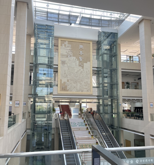 上海奉贤图书馆改造项目自动消防水炮调试完成