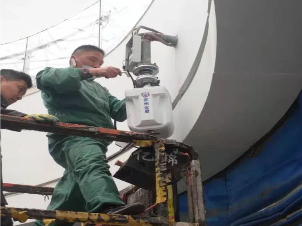 自动消防水炮更换